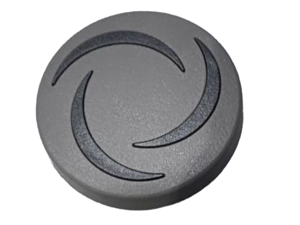 1 inch / Two-way Switch Valve / Eyebrow handle / no stainless steel inner ring / Light Grey 6C