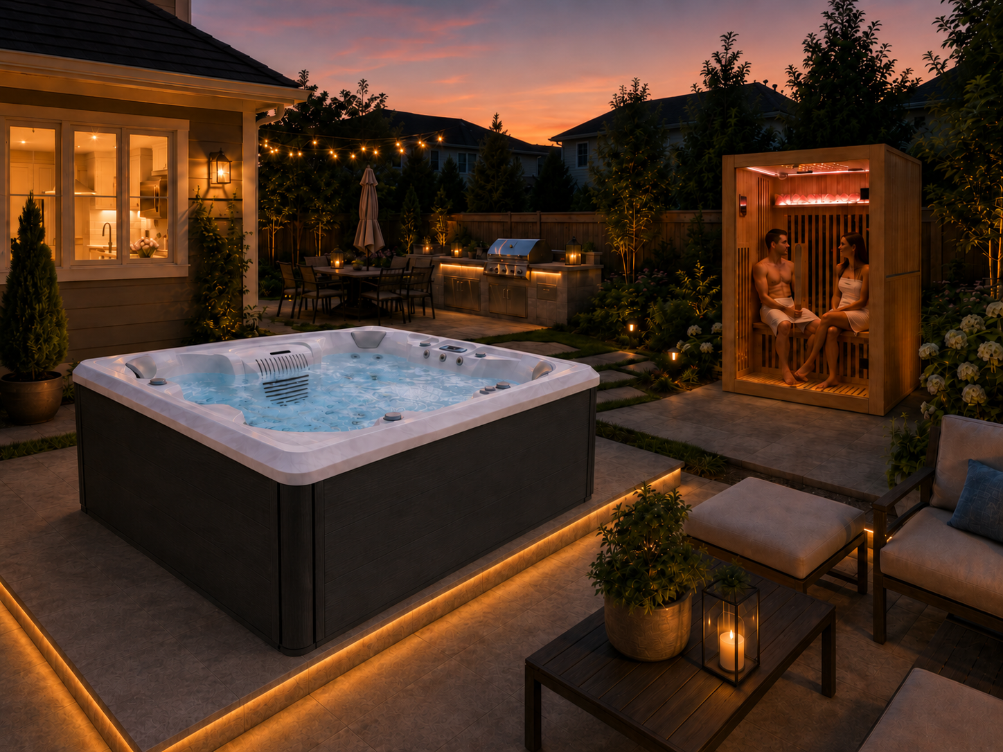 Hot Tub vs. Sauna: Which Is Better for Home Wellness?