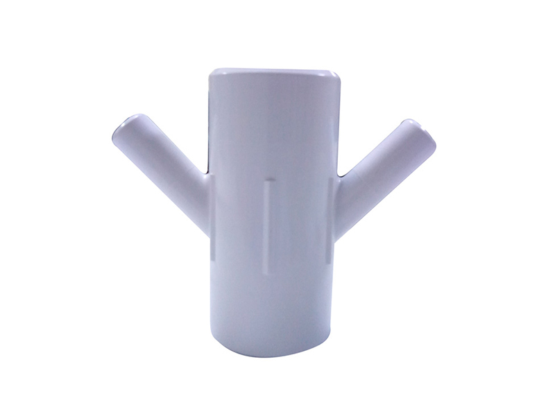 Mixer Y-shaped four-way pipe